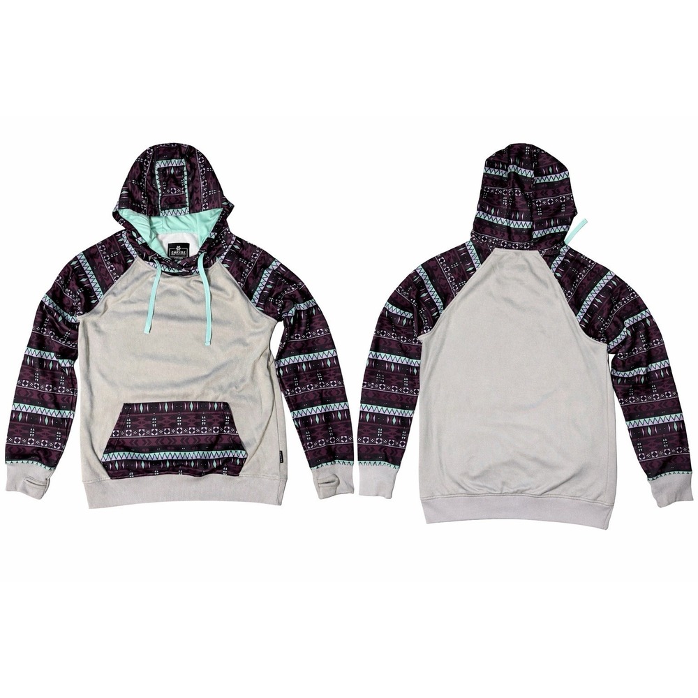 Empyre Tribal Aztec Hoodie Medium‎ Pullover Surf Skate Streetwear
